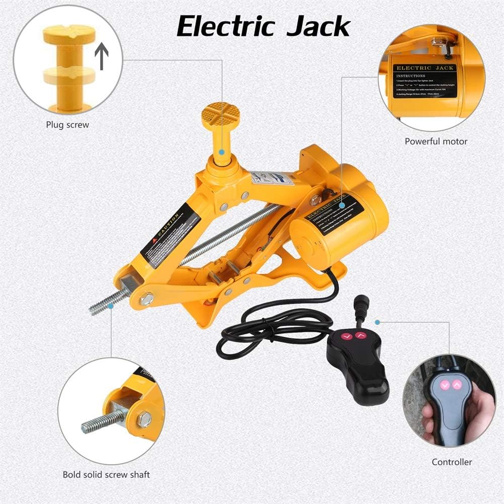 Electric Jack Kit 3 Ton with Electric Impact Wrench I48648
