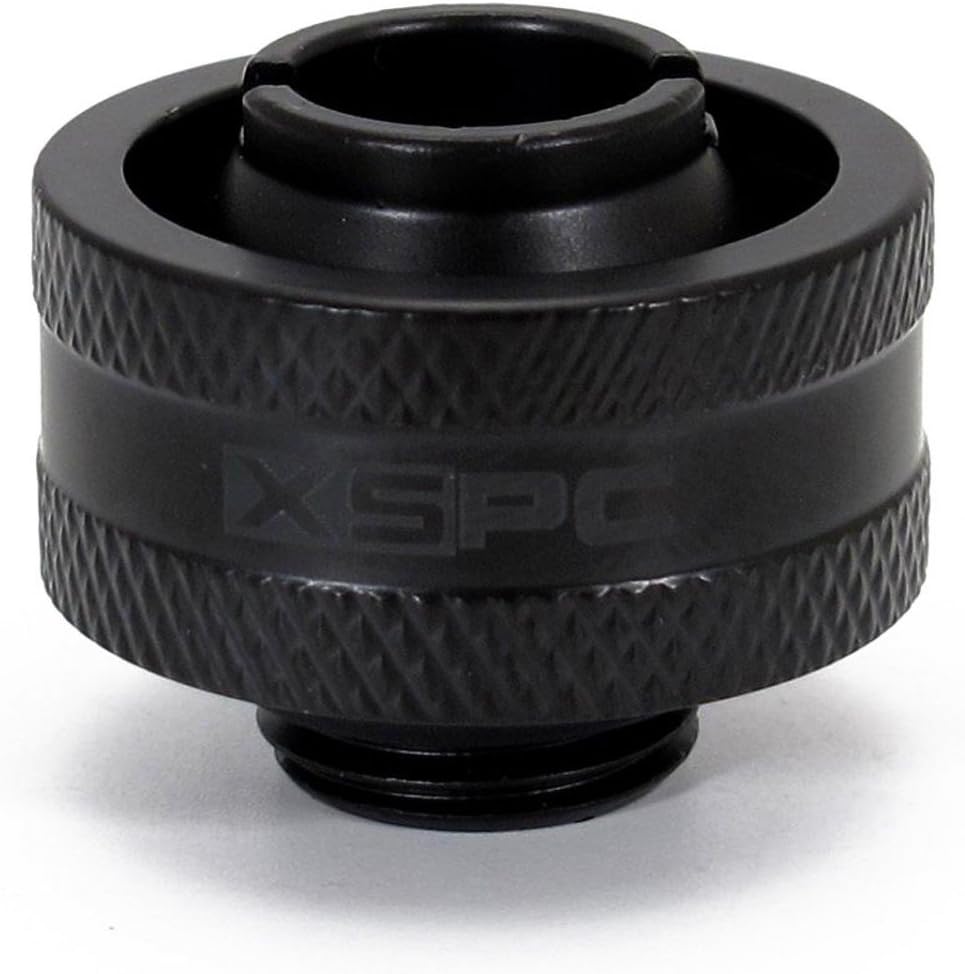 Matte Black Compression Fitting 6-Pack X364