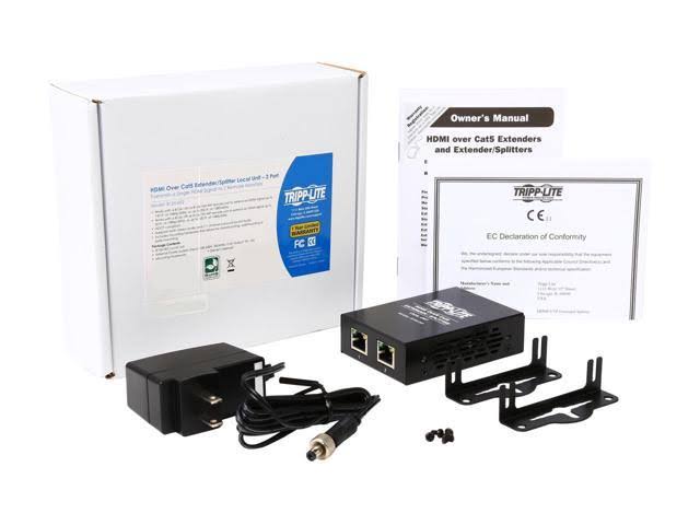 HDMI Over Cat5 Extender Splitter 2-Port L196