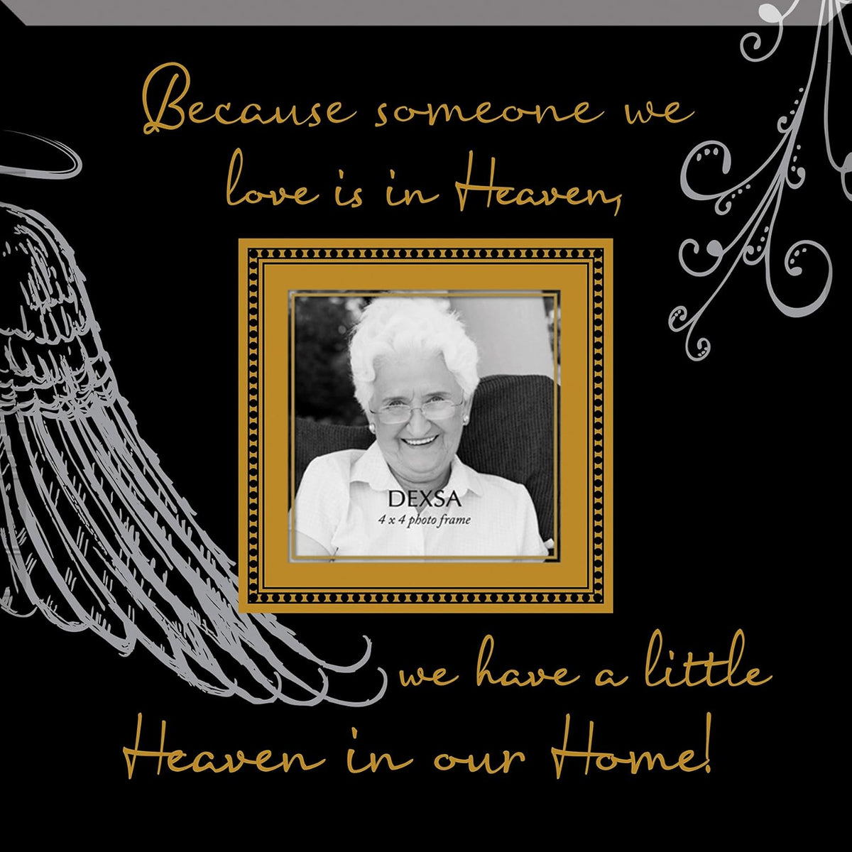 Beveled Glass Photo Frame with Easel B941