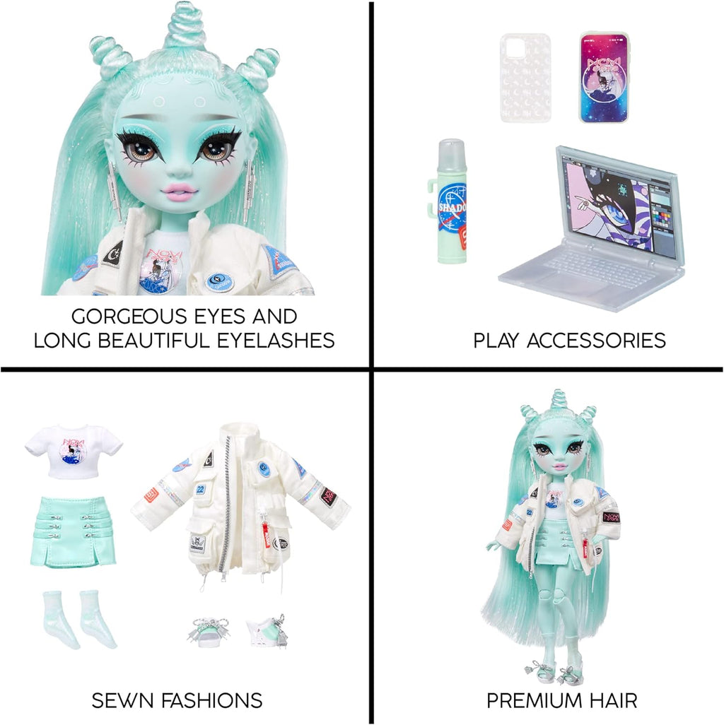 Light Green Fashion Doll with Fashionable Outfit & 10+ Colorful Play Accessories U34264