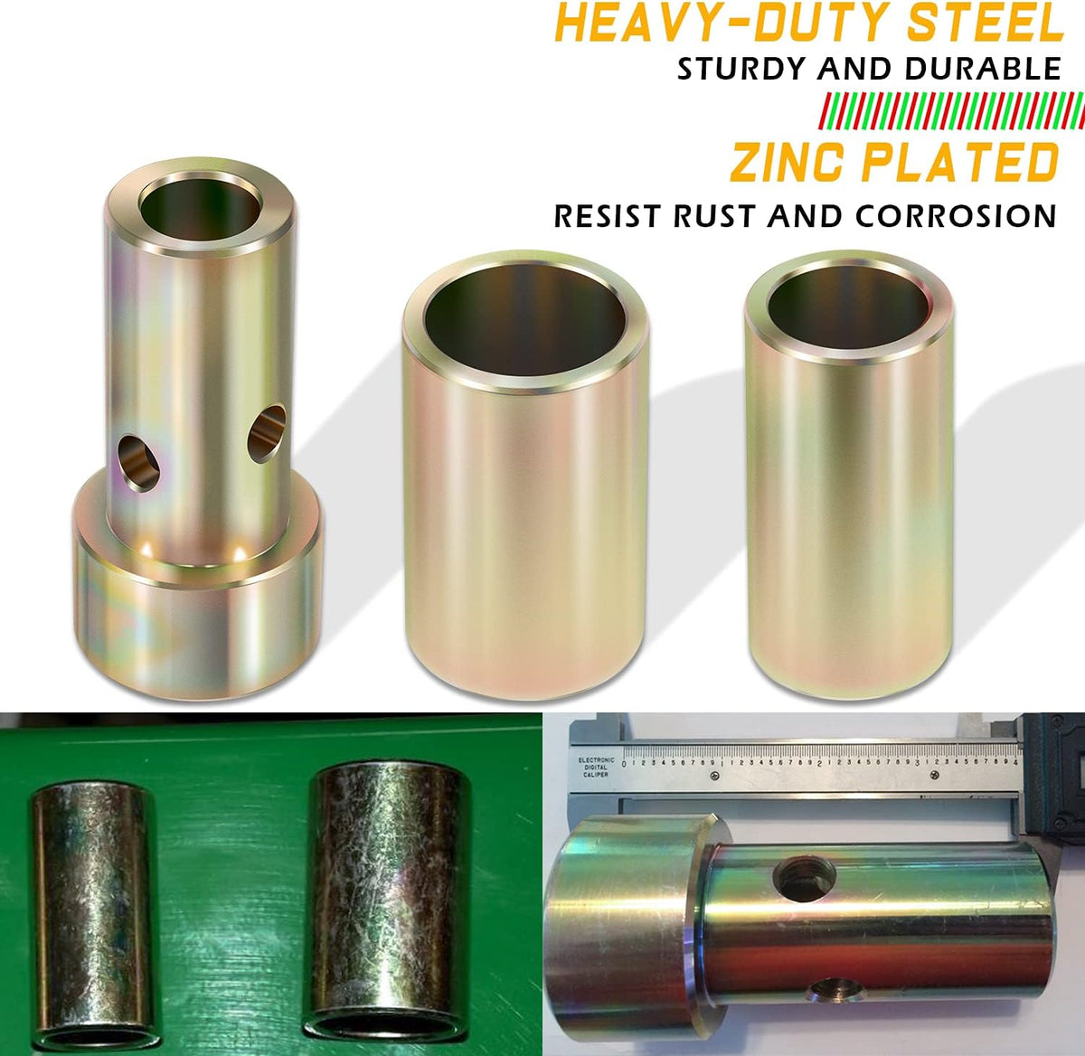 4 Pairs Cat 1 Quick Hitch Adapter Bushing Kit L580