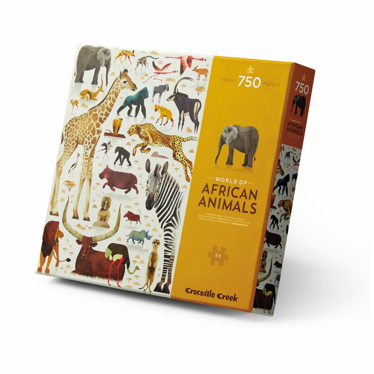 750 Piece Puzzle - World of African Animals Q352608