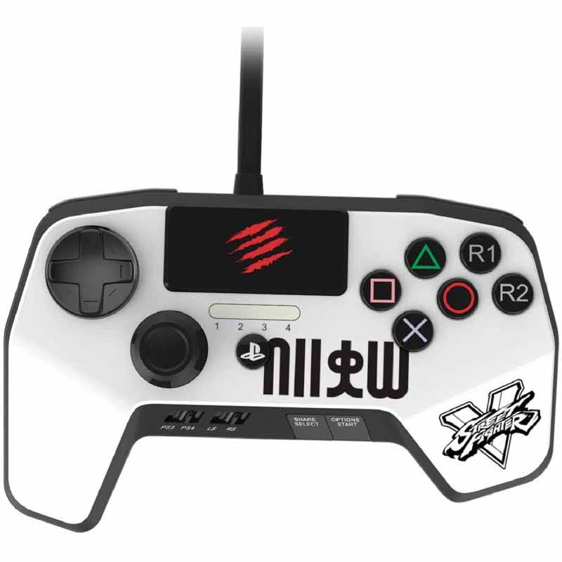 White Fightpad Pro for Playstation 4 X9266