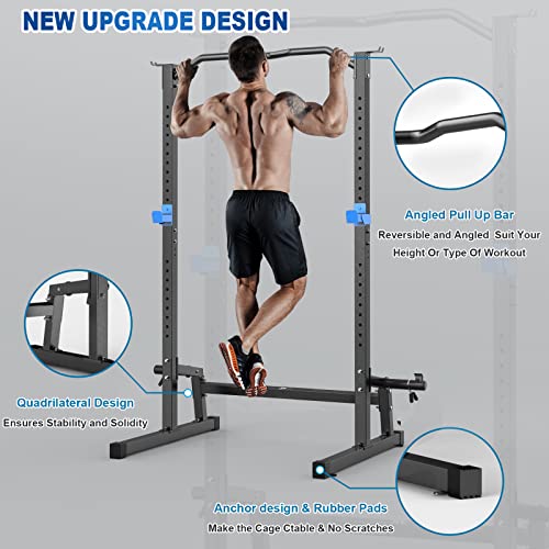 Adjustable Squat Rack with Pull Up Bar Z216282