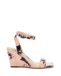 Leather Square-Toe Wedges U92453