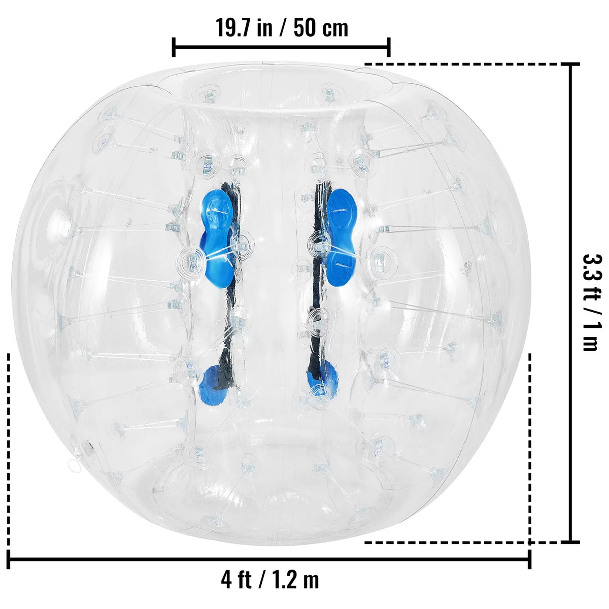 Inflatable Bumper Balls 2 PCS 4ft PVC Z35950