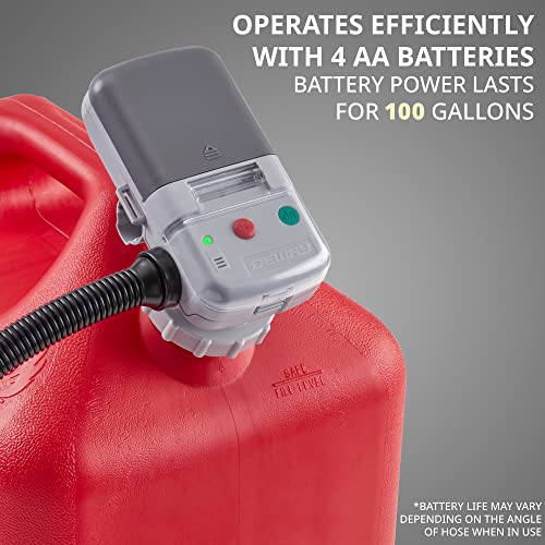 Automatic Fuel Transfer Pump, Battery Powered, Portable Liquid Pump X868