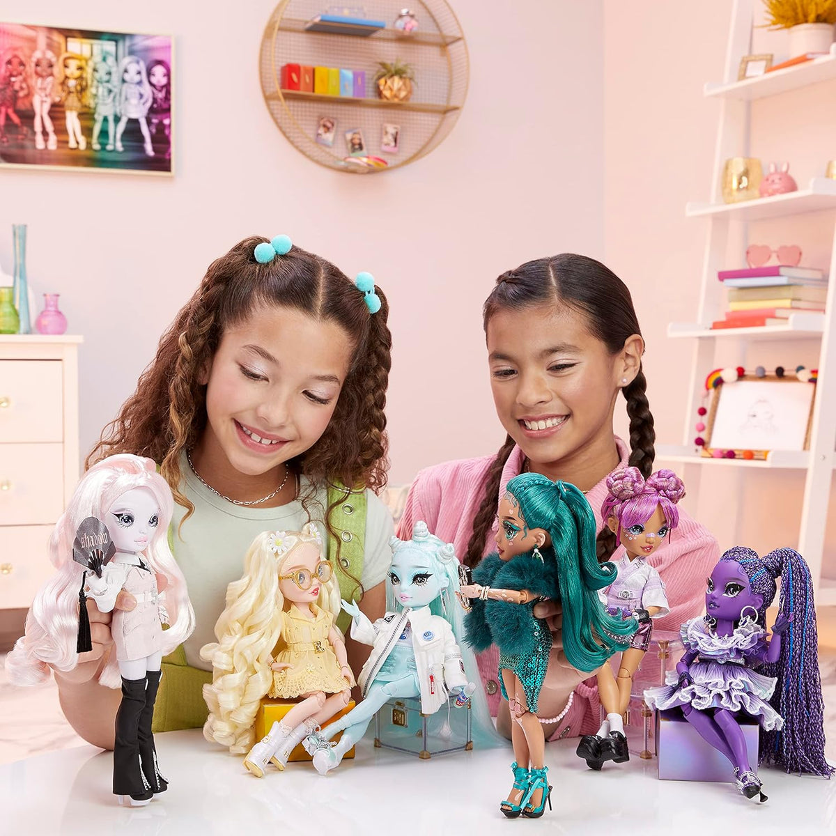 Light Green Fashion Doll with Fashionable Outfit & 10+ Colorful Play Accessories U34264