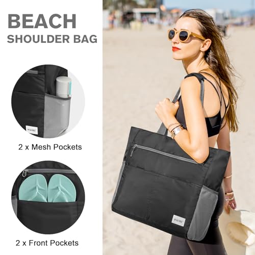 Waterproof Sandproof Large Capacity Foldable Beach Tote Bag R8051
