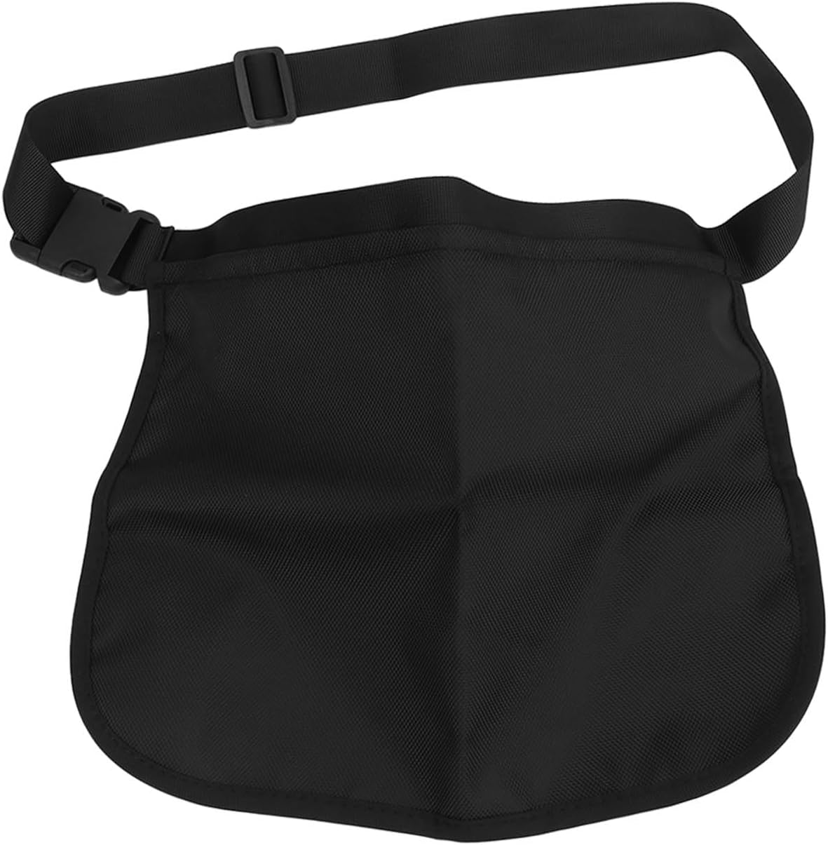 Black Oxford Cloth Waist Belt Bag Pouch Y588