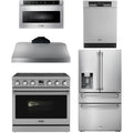 36 Electric Range, Range Hood, Refrigerator, Dishwasher and Microwave U5429