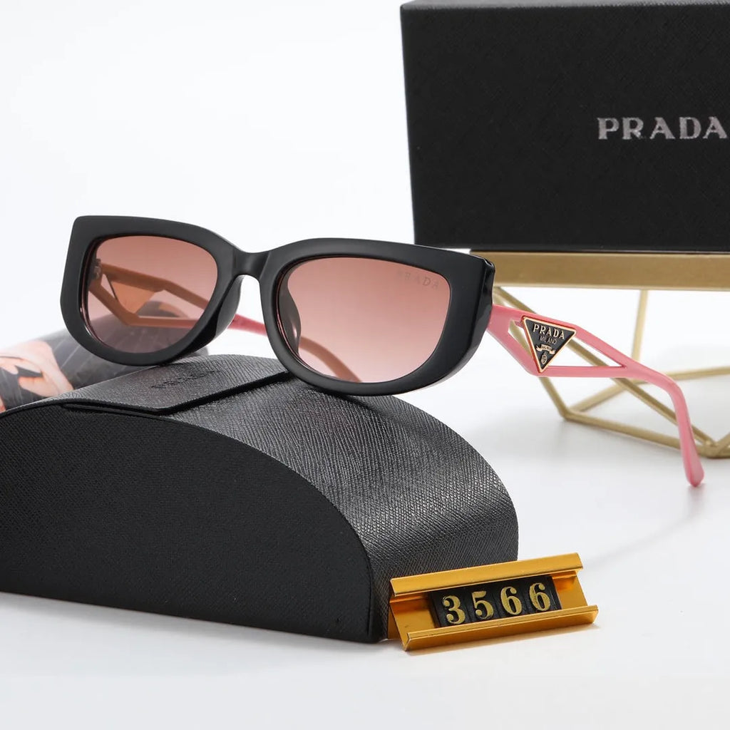 Letter Printing Polarizer Sunglasses Y537814