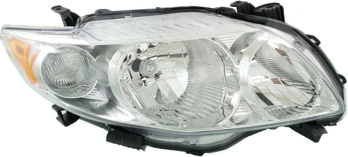 Passenger Side Right Headlight Compatible with 2009-2010 Toyota Corolla Japan Built Model Z56935