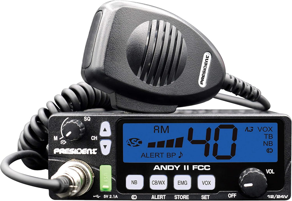 CB Radio with Weather Alert and USB Port A440708