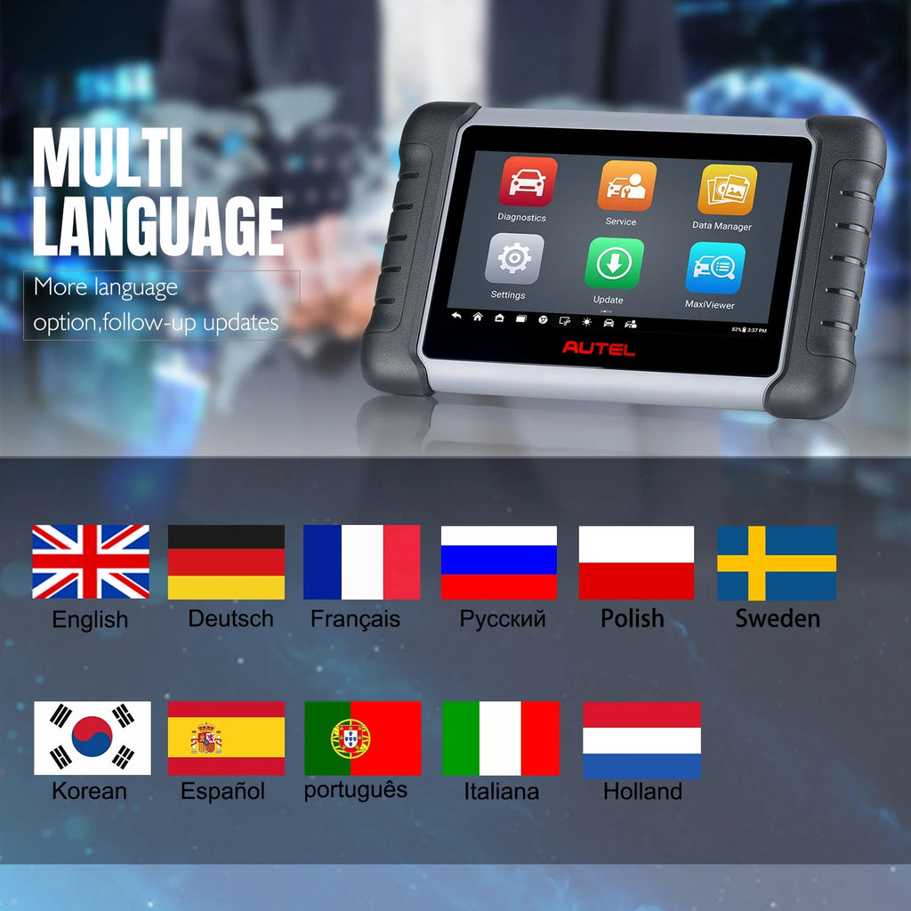 Autel MaxiCOM MK808Z Bi-Directional Full System Diagnostic Tablet U686737