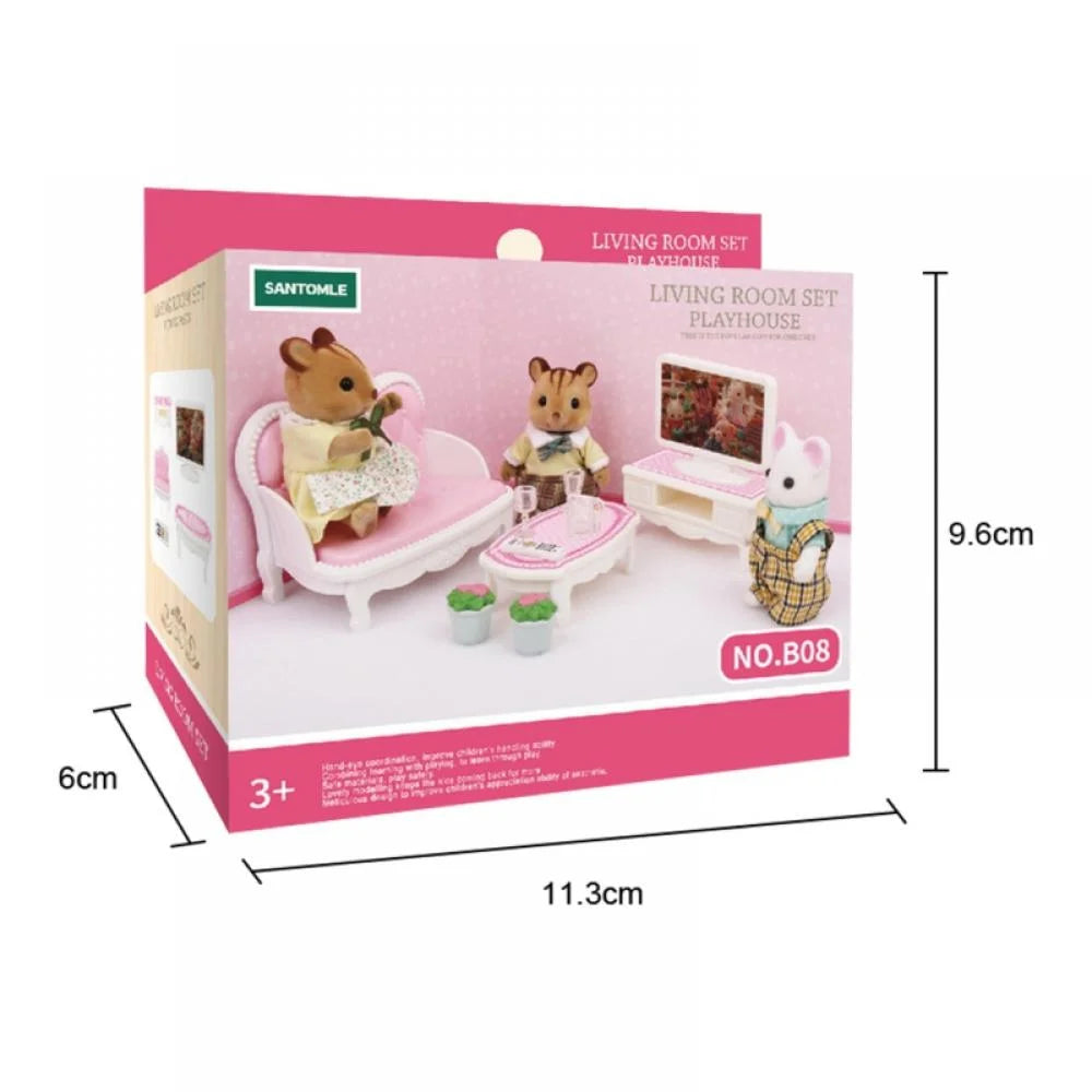 Dollhouse Miniature Furniture Toys Set Y49462