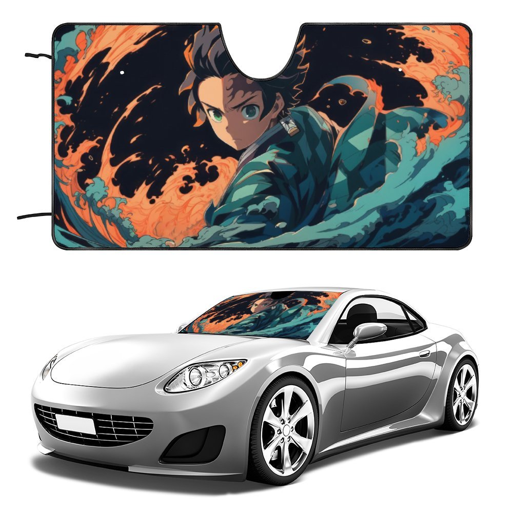 Foldable Reflective Car Windshield Sunshade W3168