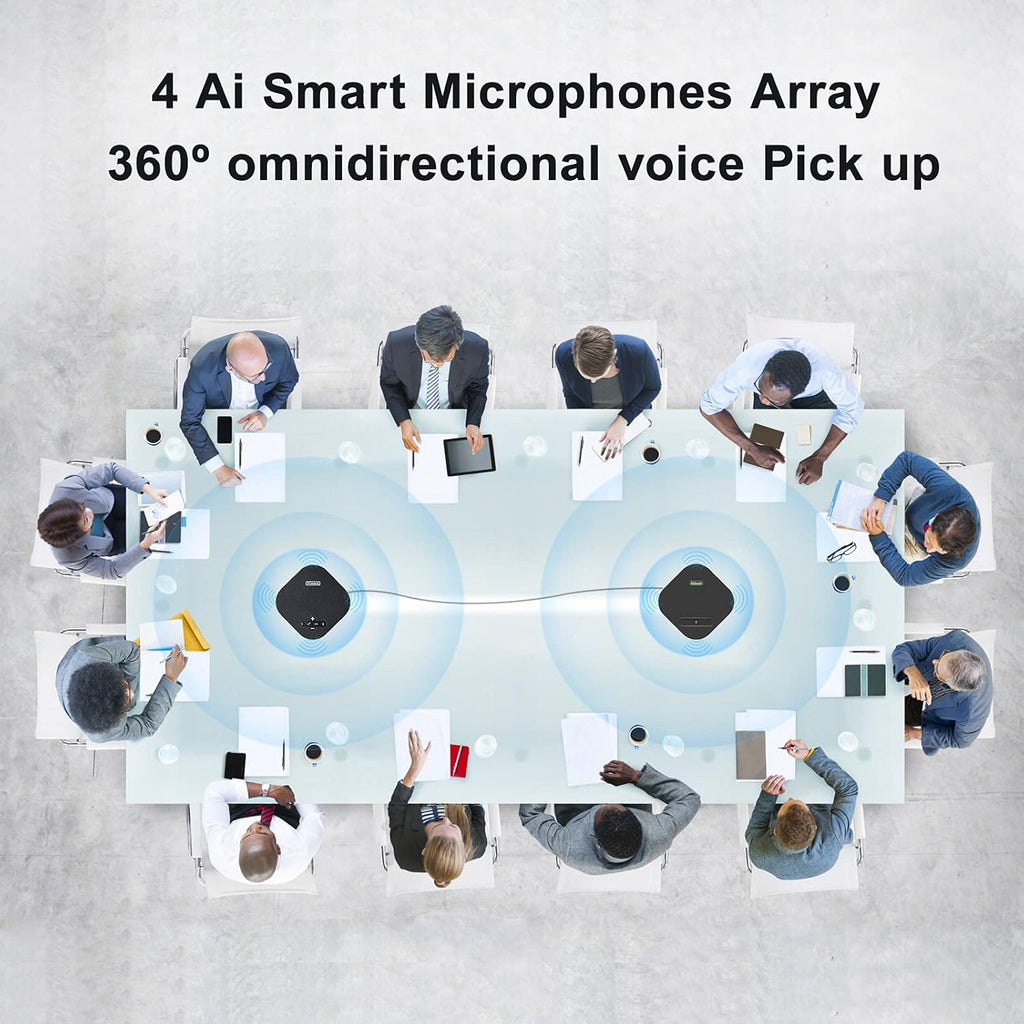 Bluetooth Speakerphones Conference Microphone with Microphone Y4907