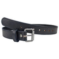 Black Leather Gun Belt U5828