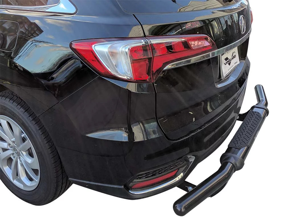 Black Powdercoat Pintle Rear Bumper Guard J4408