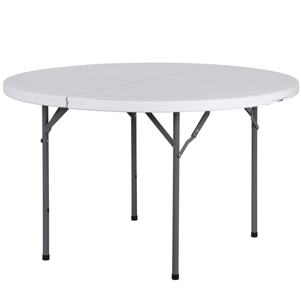 Black Round Foldable Plastic Table M1216