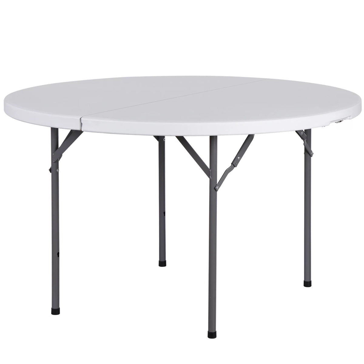 Black Round Foldable Plastic Table M1216
