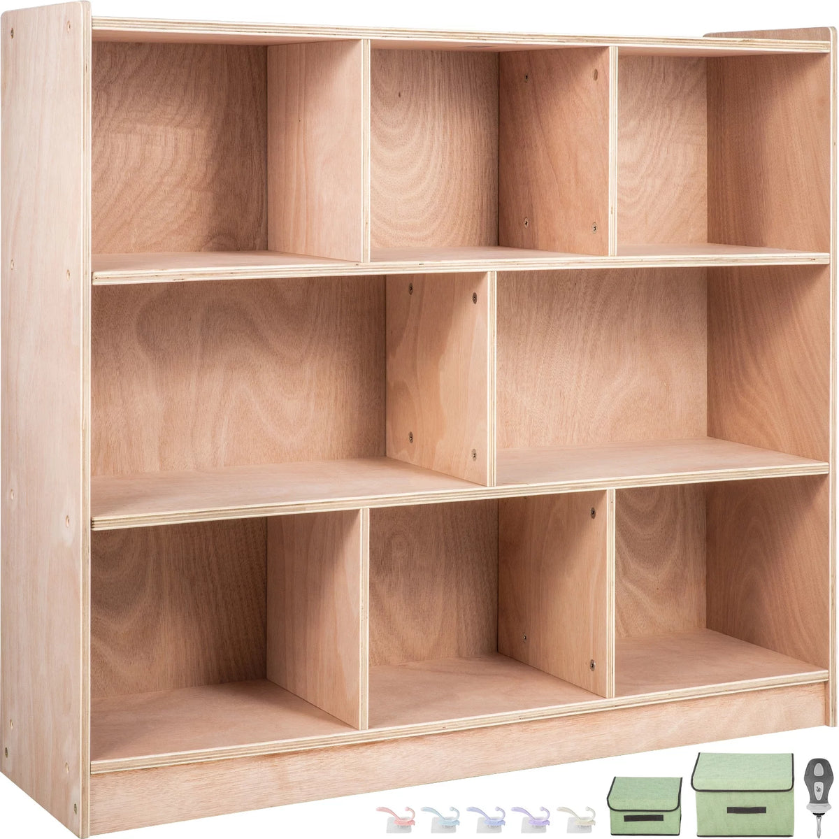 Wooden 8 Grids Storage Cabinet S138710