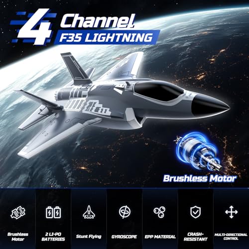 4 Channel Brushless RC Plane EDF Fighter Jet L6757