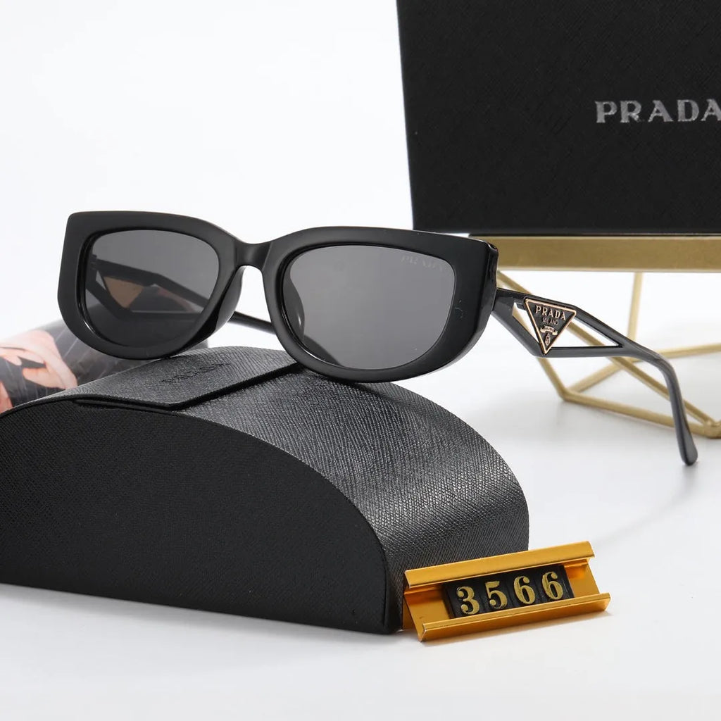 Letter Printing Polarizer Sunglasses Y537814