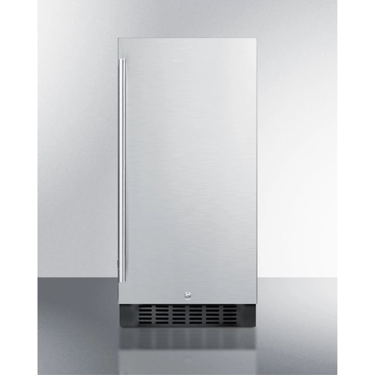 15" Wide ADA Compliant All-Refrigerator with Stainless Steel Door M718608