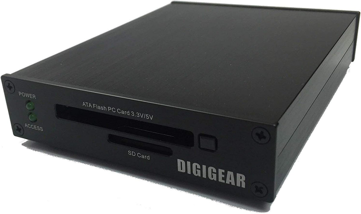 ATA Flash PCMCIA PC Card & SD/SDHC/SDXC to USB 3.0 Card Reader B60851