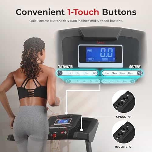 Smart Treadmill with Auto Incline P631238
