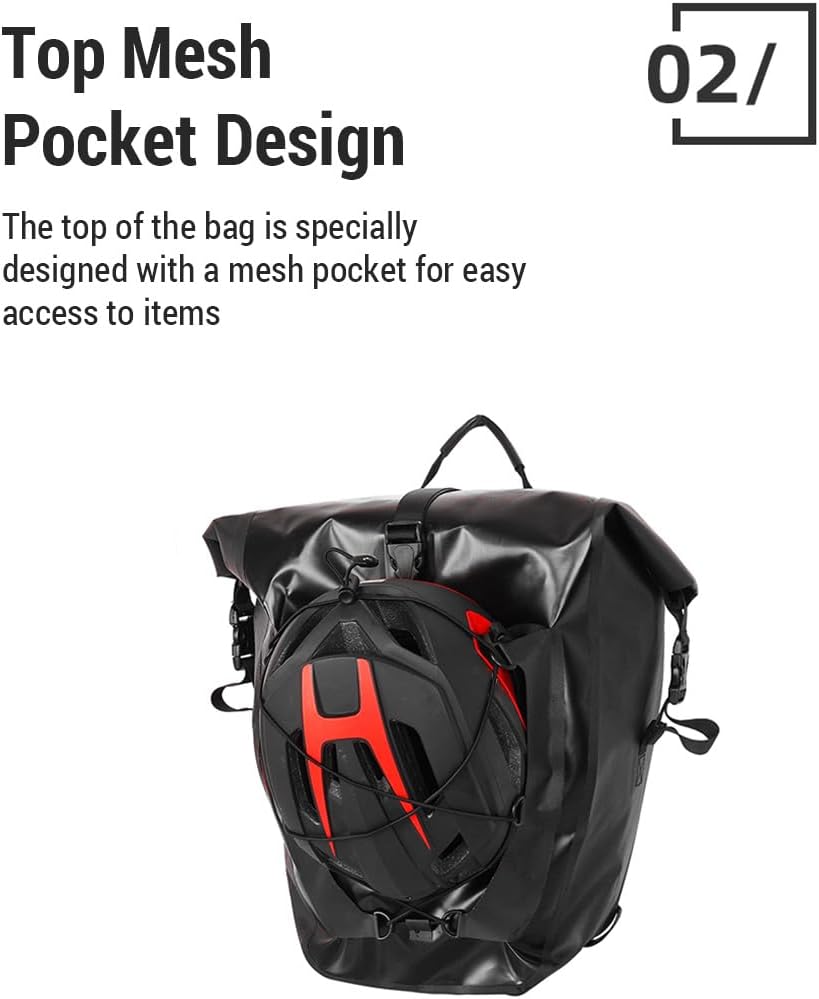 32L Waterproof Bike Pannier Bag N86297