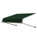 66-in Wide x 48-in Projection Evergreen Solid Door Fixed Awning S7505
