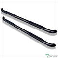 Black Steel Side Step Nerf Bars E8229