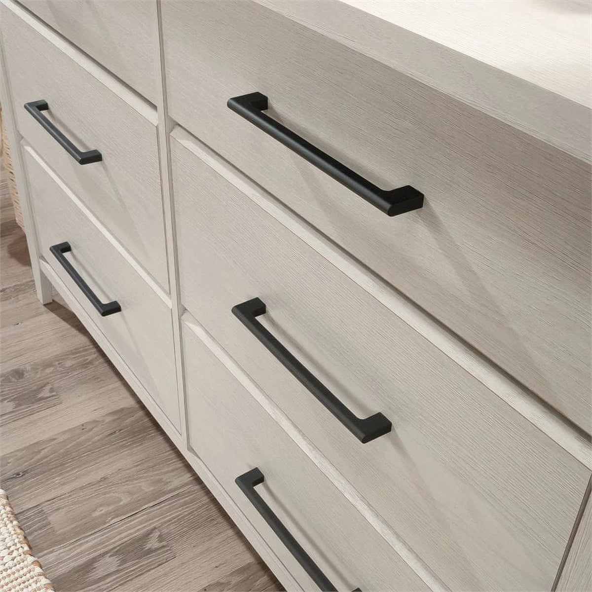 6 Drawers Oak Engineered Wood Dresser G854824