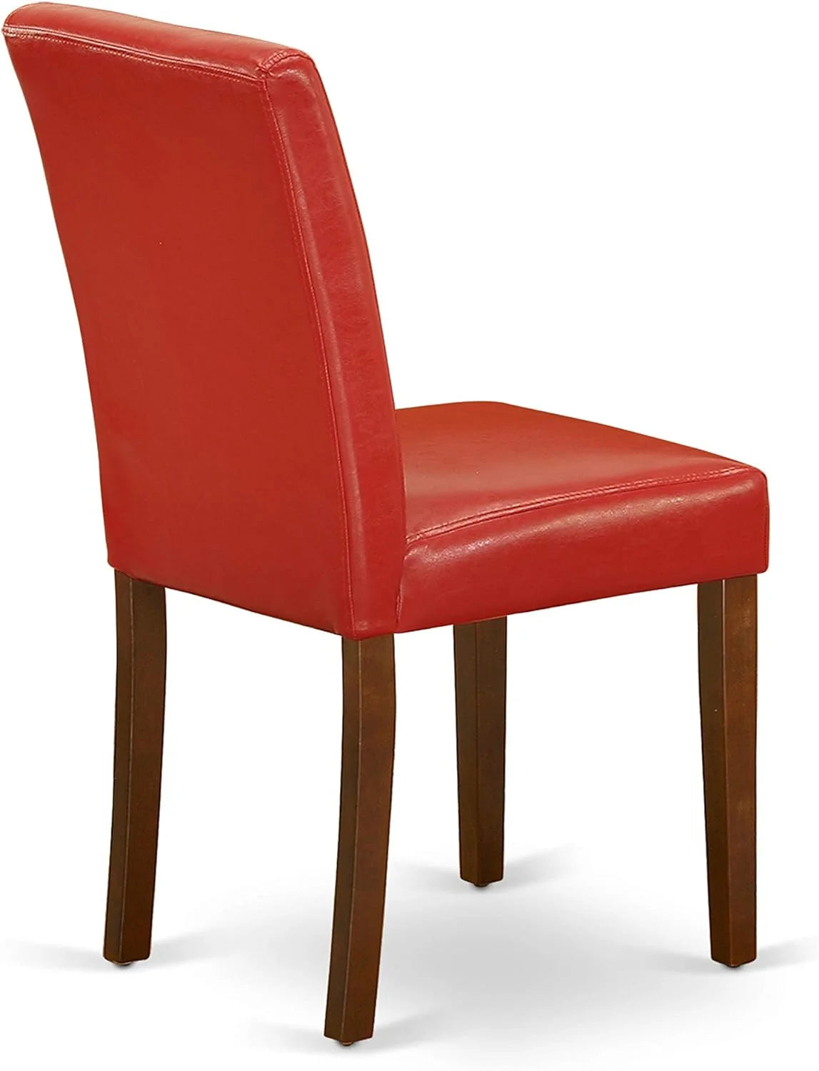 3 Piece Dinette Set with Round Table and 2 Faux Leather Chairs B6956