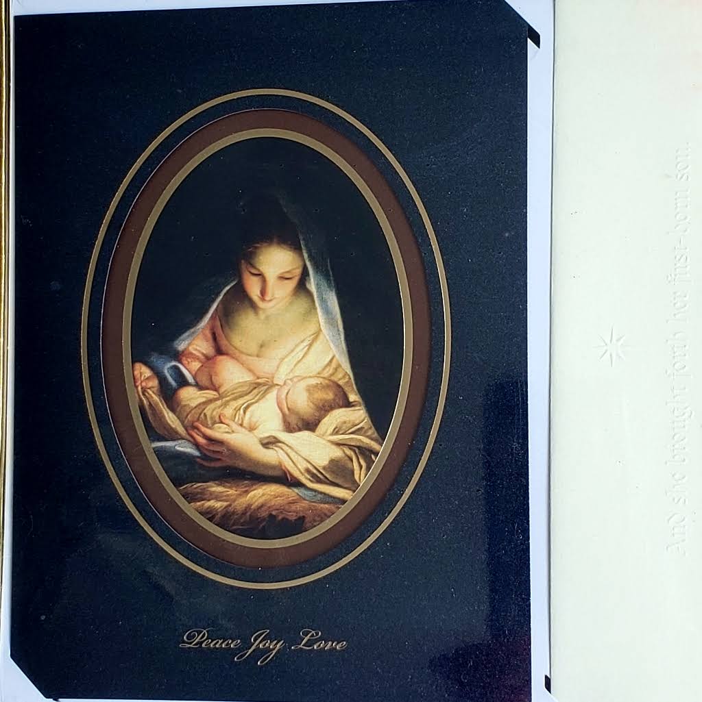 Handmade Religious Holiday Cards G262