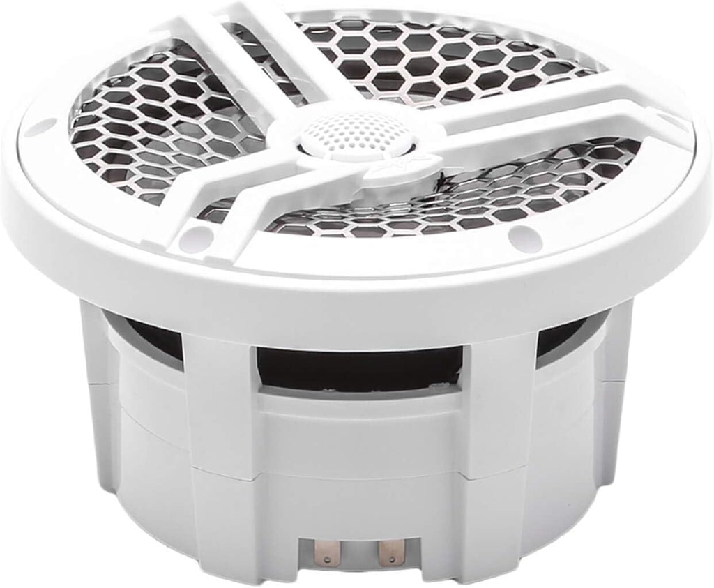 6.5" 2-Way Marine Coaxial Speakers, Pair (White) C941209
