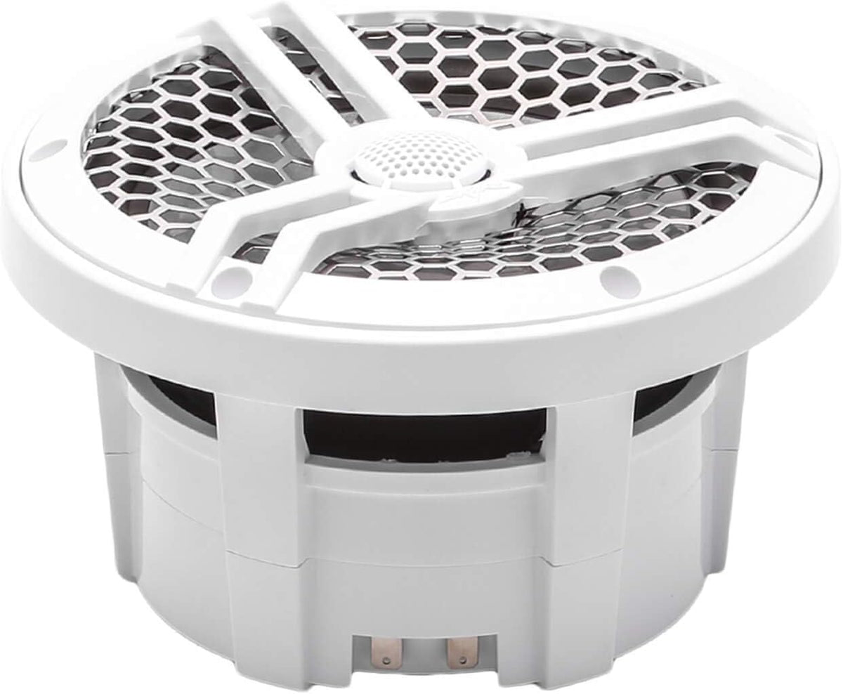 6.5" 2-Way Marine Coaxial Speakers, Pair (White) C941209