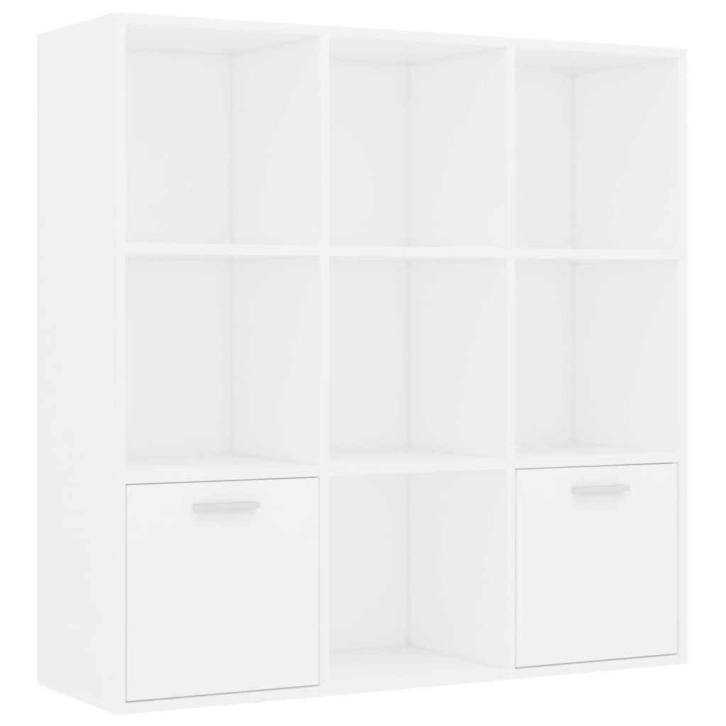 Book Cabinet Concrete Gray Chipboard T3952