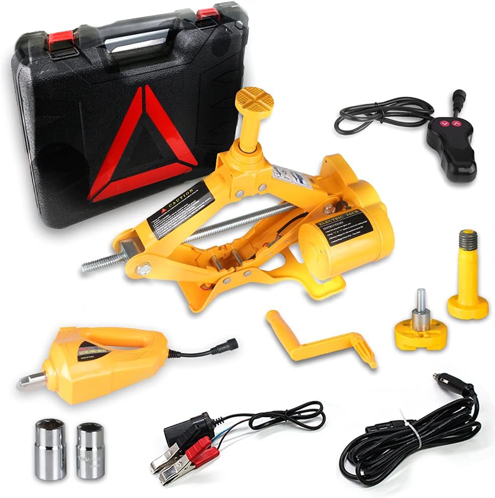 Electric Jack Kit 3 Ton with Electric Impact Wrench I48648