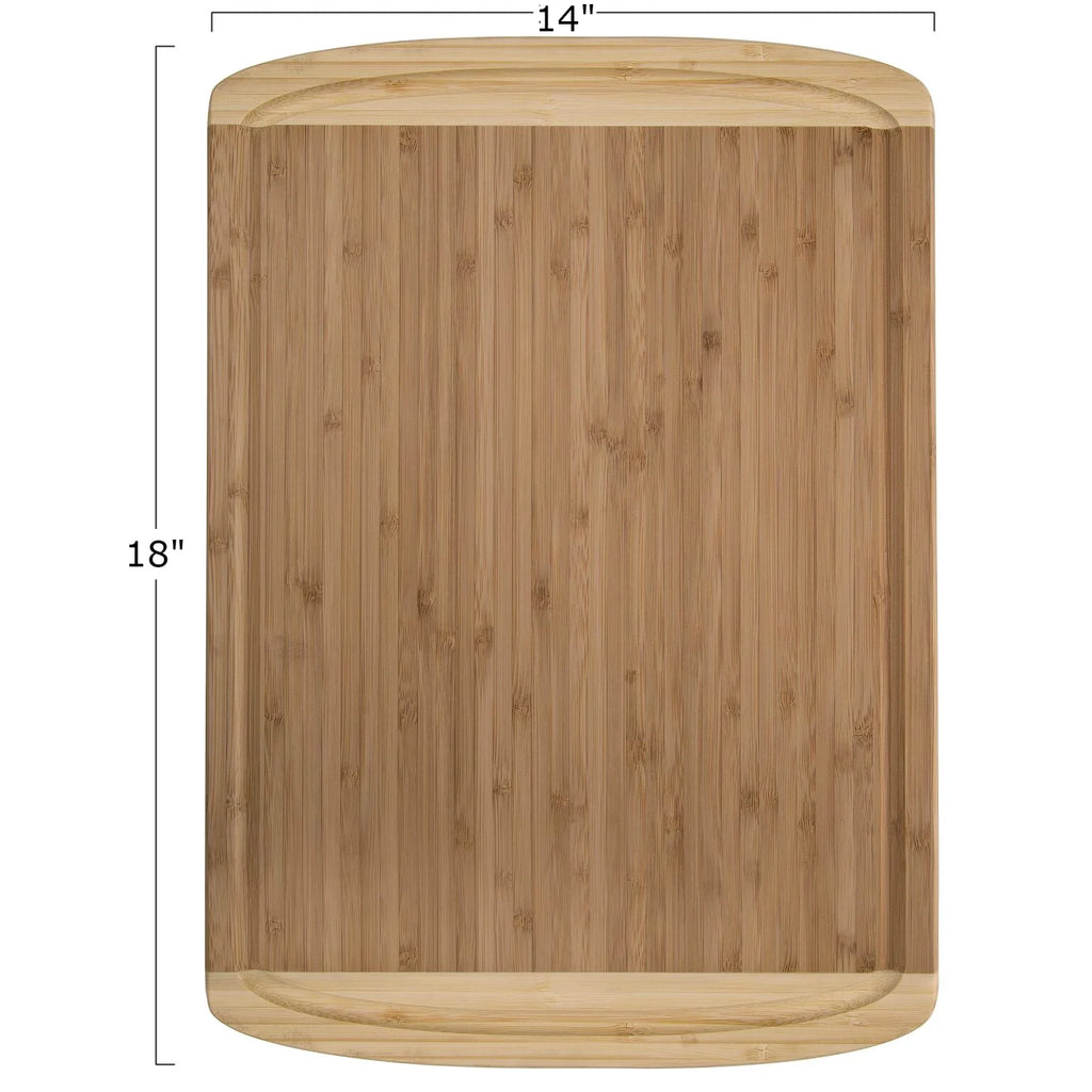 Extra Large Bamboo Cutting Board with Juice Grooves B3370