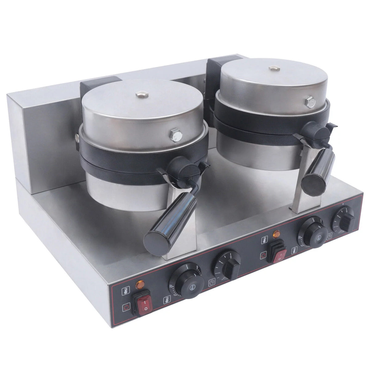 Double Head Stainless Steel Non-stick Electric Waffle Maker 2400W Q674