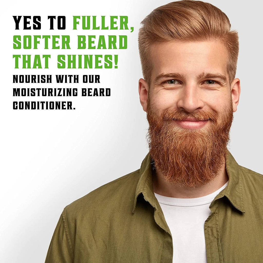 Beard Wash & Beard Conditioner Peppermint & Eucalyptus 34 Oz O214024