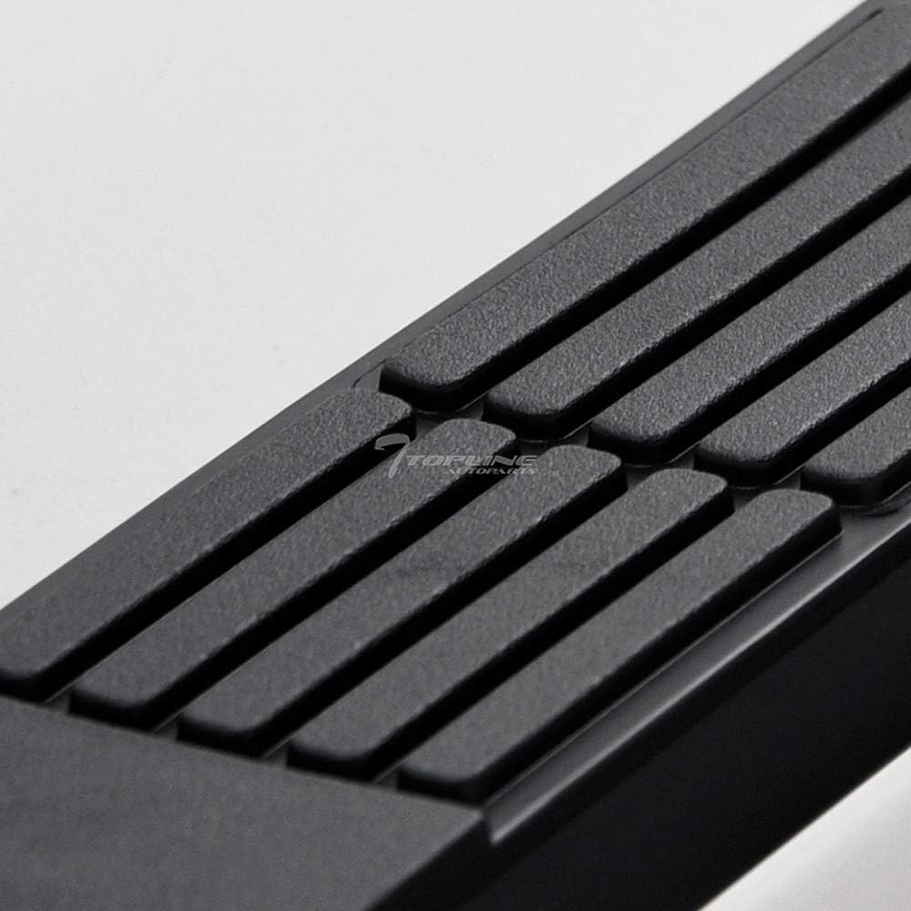 Black Steel Side Step Nerf Bars E8229