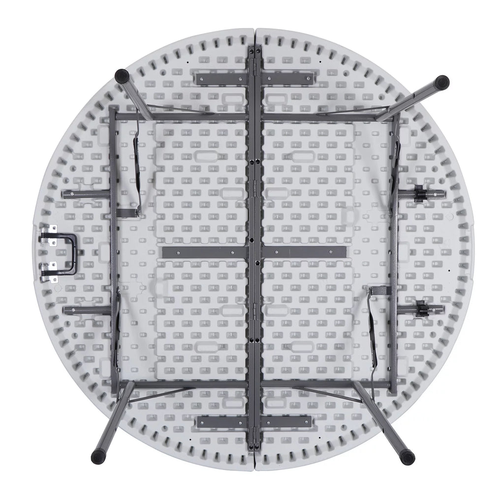 Black Round Foldable Plastic Table M1216