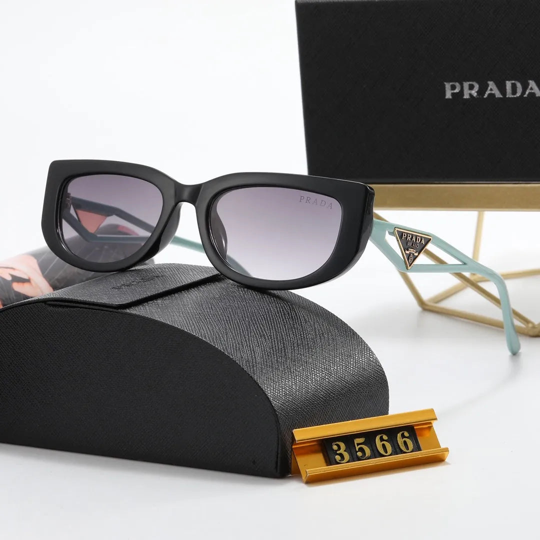 Letter Printing Polarizer Sunglasses Y537814