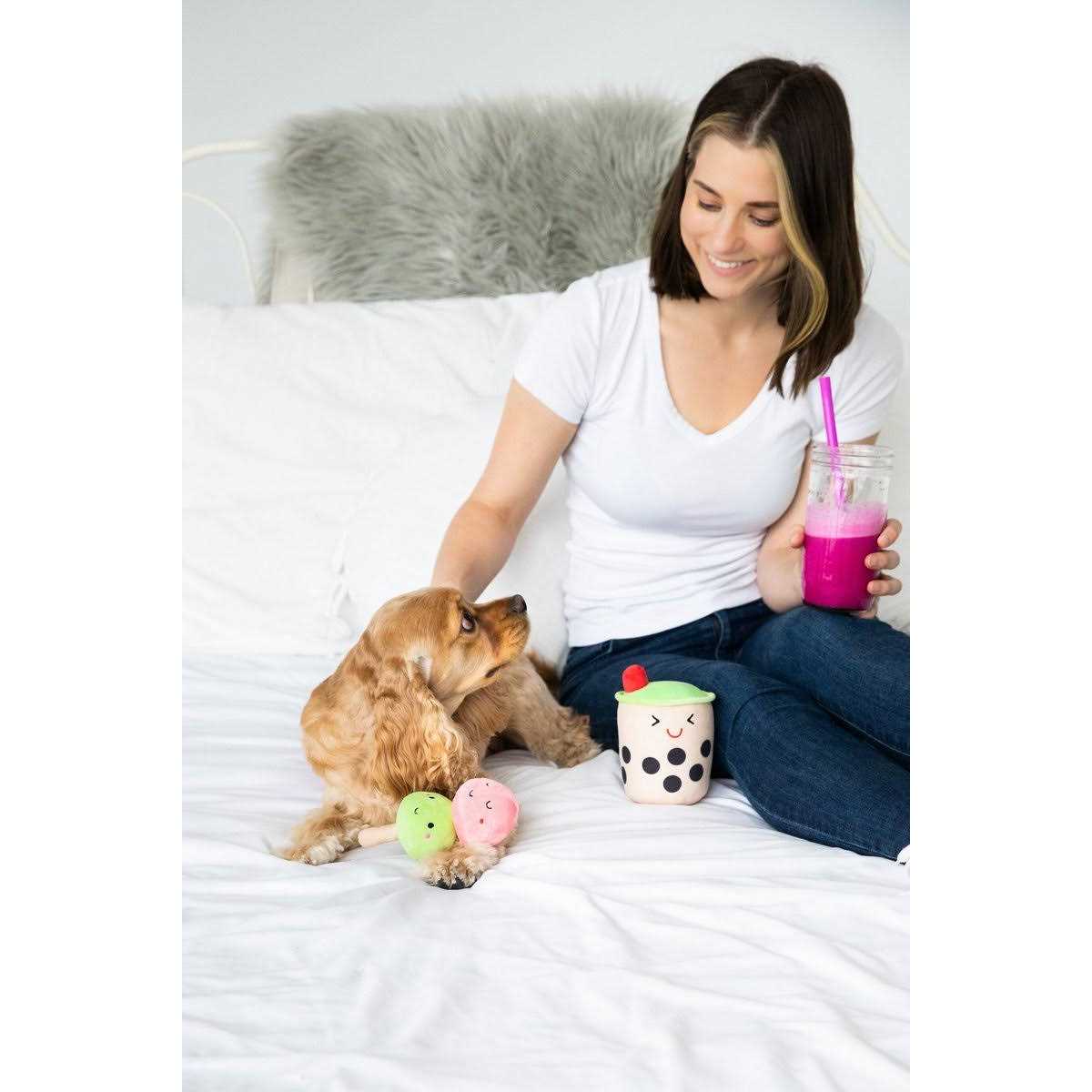 Boba Bubble Tea & Mochi Dog Toys Y9305